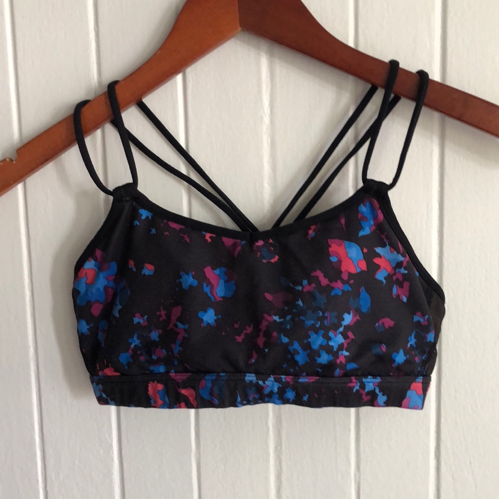 Lululemon multi color sports bra